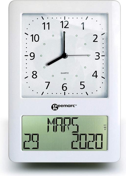Actual product image Geemarc Radio controlled wall clock