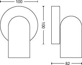 Produktbild Philips myLiving 5058131PN Strahler Oberflächenbeleuchtung GU10 LED (GU10)