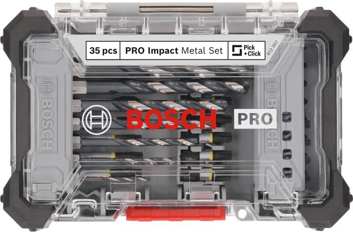 Produktbild Bosch Professional Zubehör PRO Impact Schrauberbits und Metallbohrer Set