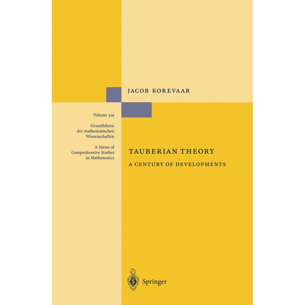 Tauberian Theory, Fachbücher