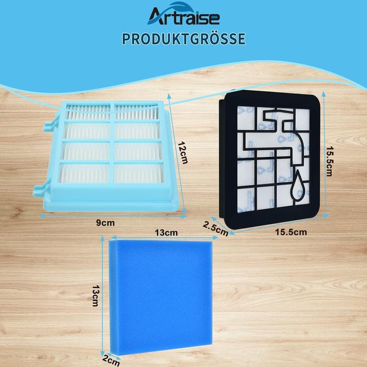 Actual product image Artraise Replacement filter set