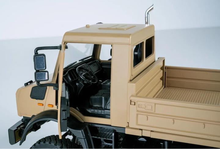 Actual product image Jamara Kids Mercedes -Benz Unimog U5023 1:14 beige 2,4GHz