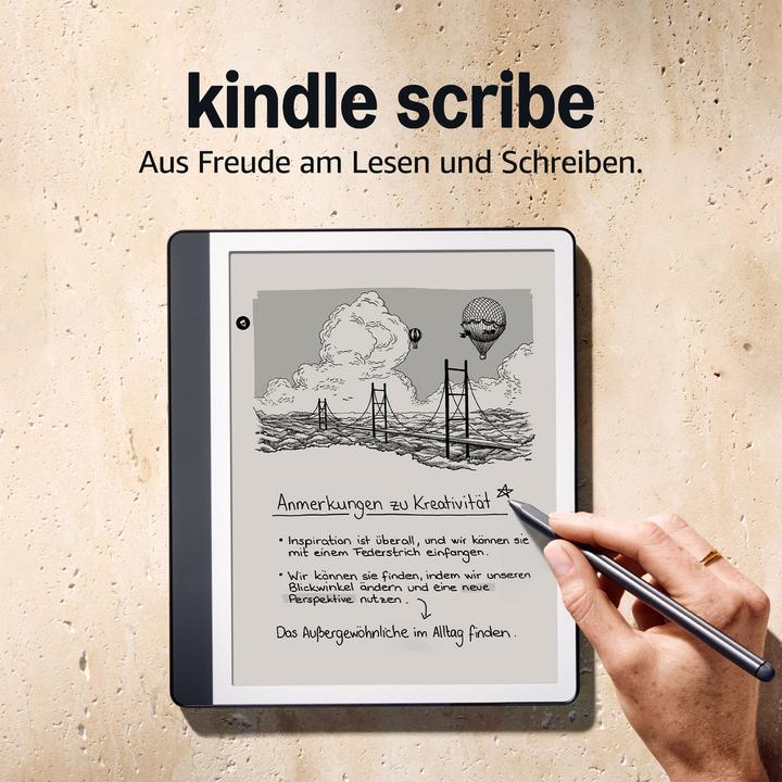 Actual product image Amazon Kindle Scribe 2024 (10.20", 16 GB, Charcoal)