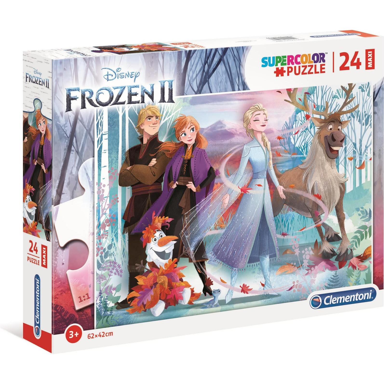 Clementoni Multicolore Puzzle Maxi Frozen 2, 24 Pezzi. (24 Pezzi)