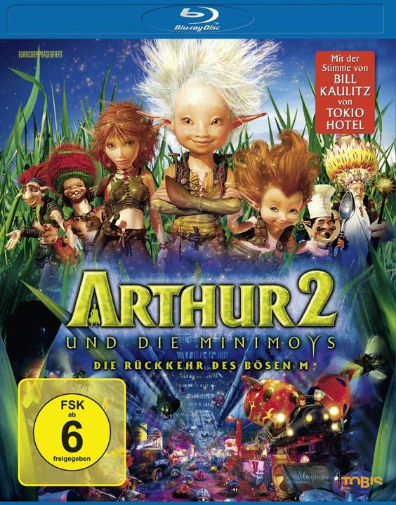 Produktbild Arthur und die Minimoys Die Rückkehr des bösen M (Blu-ray, 2009, Deutsch, Englisch)