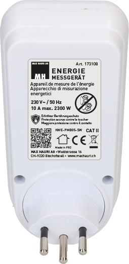 Immagine prodotto Max Hauri Contatore di energia 220-240V max. 2300W