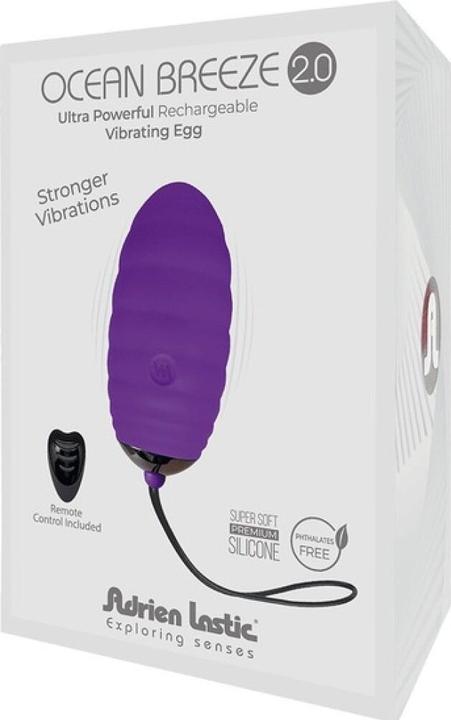 Produktbild Adrien Lastic Ocean Breeze 2.0 Wiederaufladbares Vibrationsei Mit Fernbedienung Violett