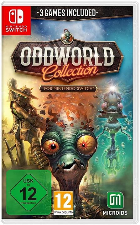 Immagine prodotto Microids Oddworld: Collezione (Munch's Oddysee, "Stranger's Wrath HD, New Tasty) (Switch, DE)