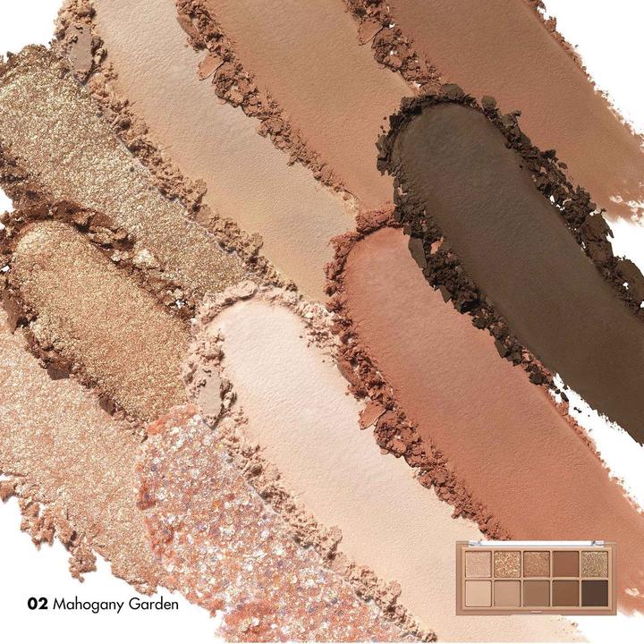 Productafbeelding Rom&Nd Better Than Palette 8g 02 Mahogany Garden Oog Make-up Palette (02 MAHONIE TUIN)
