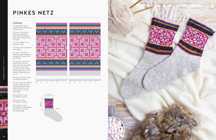 Image du produit Lettisch stricken: Socken. 50 Strickmuster für Kniestrümpfe, Socken und Stulpen. Einfache (Allemand, Ieva Ozolina, 2020)