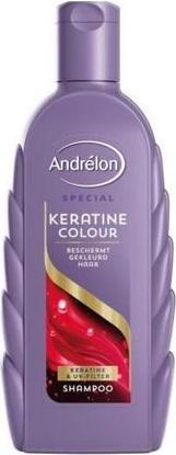 Actual product image Andrélon Andrelon Keratin Colour Shampoo 300ml (300 ml, Liquid shampoo)