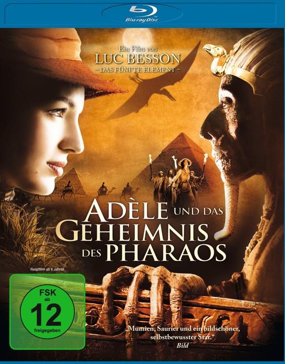 Adèle and the mystery of the pharaoh (Blu-ray, 2010, German, French)