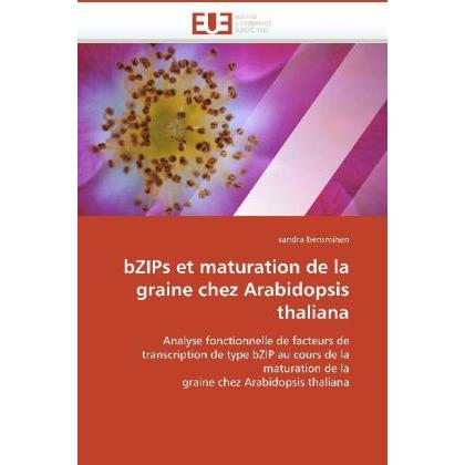 bZIPs et maturation de la graine chez Arabidopsis thaliana, Fachbücher