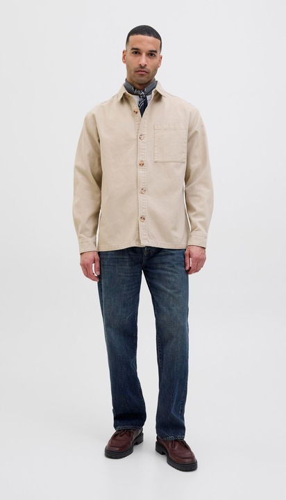 Image du produit Jack & Jones Rddcolter Canvas Overshrit L/S Sn (XL)