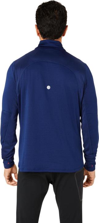 Actual product image ASICS Performance ROAD WINTER 1/2 ZIP TOP Men BLUE EXPANSE (S)