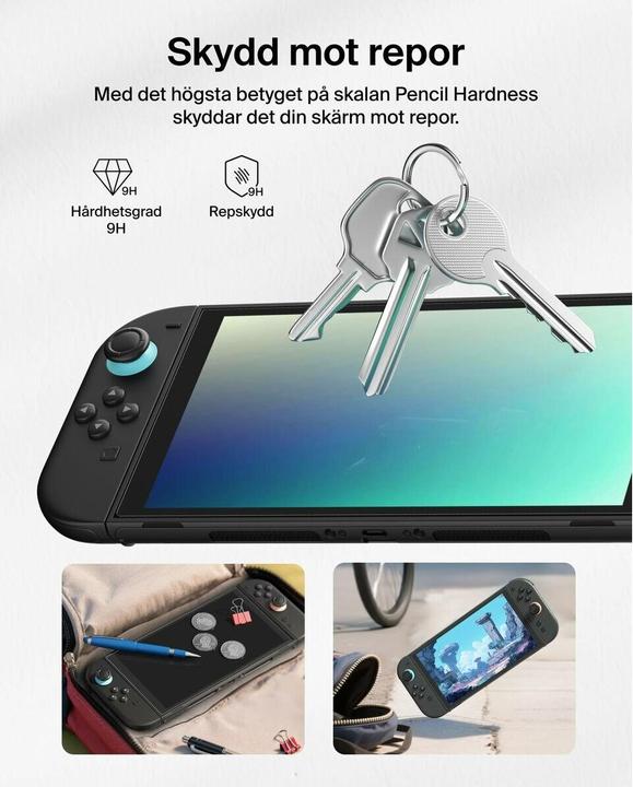 Actual product image Belkin TemperedGlass anti-reflective screen protector (Switch 2)