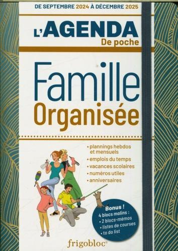 Produktbild Agenda de poche 2025 de la famille organisée