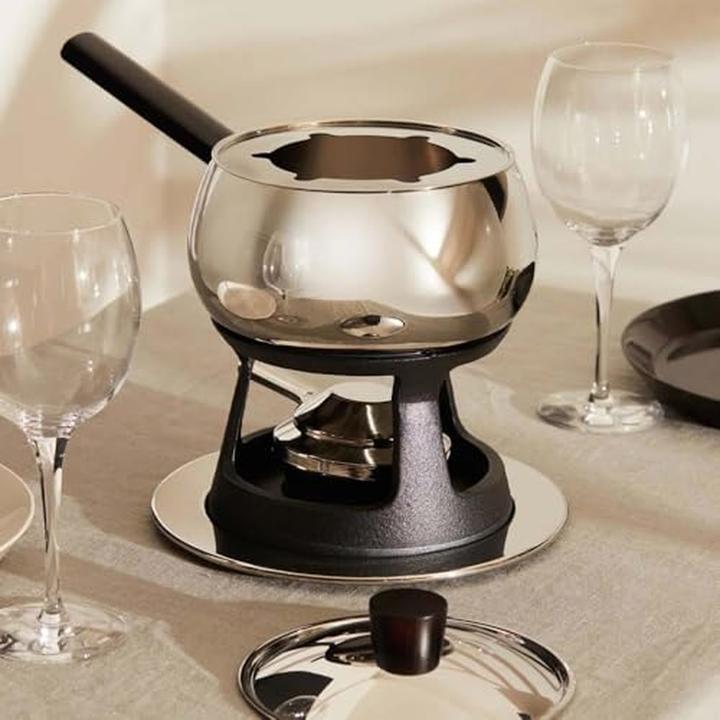 Actual product image Alessi Mami (Fondue Bourguignonne, Chinoise Fondue, Cheese fondue, Chocolate fondue)