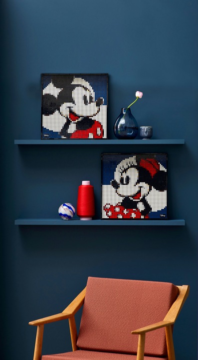 Immagine prodotto LEGO Topolino della Disney (31202, LEGO Art, LEGO DC)