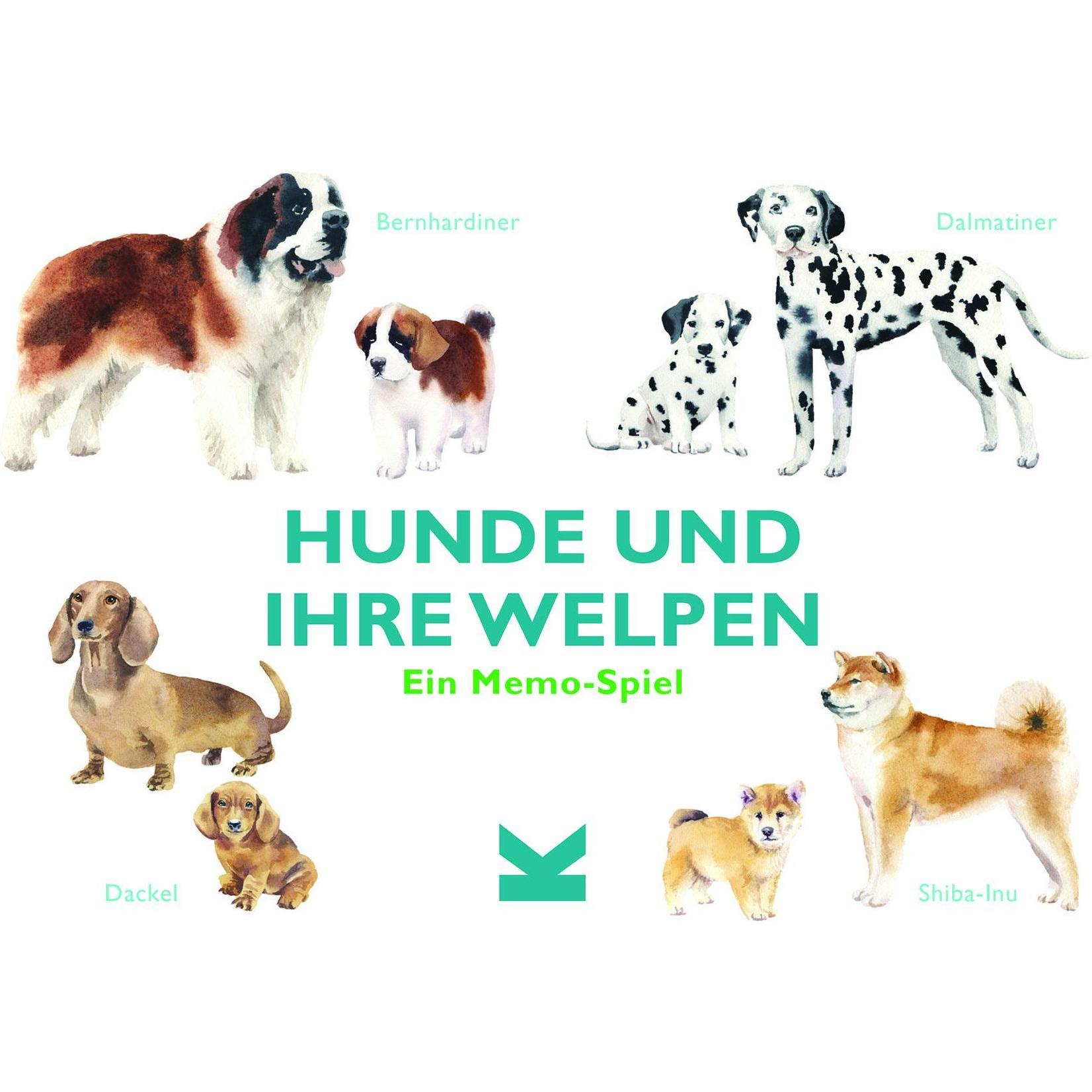 Laurence King Memory Hunde und ihre Welpen (Deutsch)