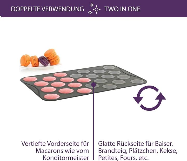 Produktbild Mastrad Macarons Backmatte Silikon