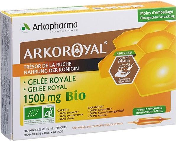 Actual product image Arkopharma Arkoroyal (20 pcs., Ampoule, 400 ml)