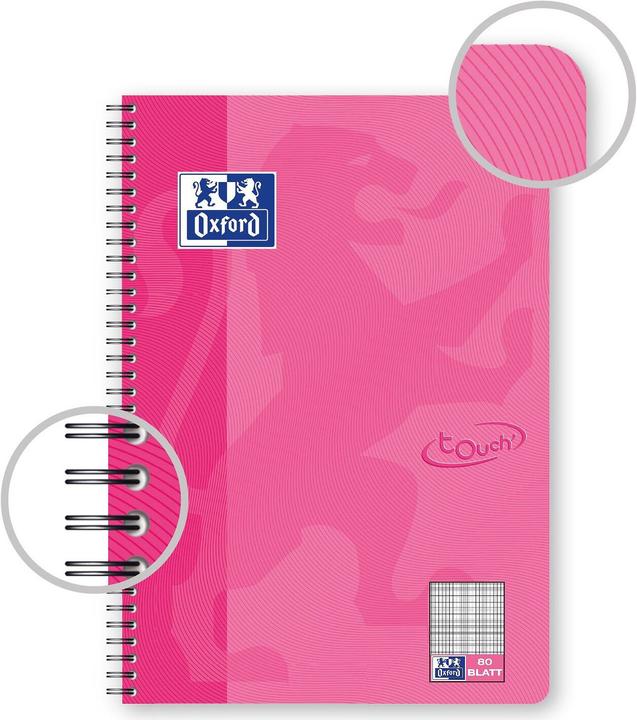 Produktbild Oxford Collegeblock Touch (B5, Blanko, Weicher Einband)