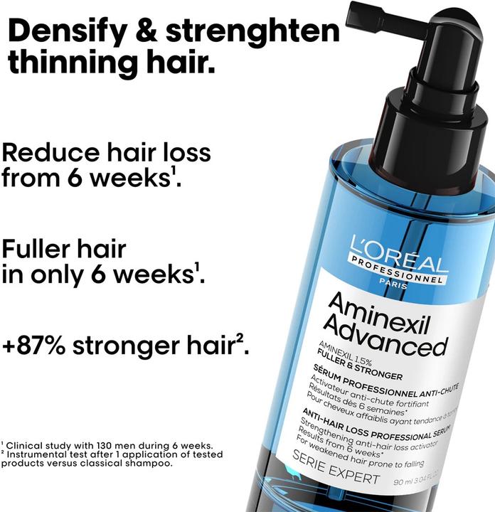 Productafbeelding L'Oréal Professionnel Aminexil - Gevorderd (90 ml)