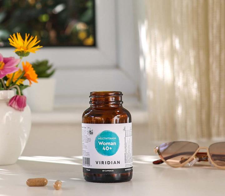 Actual product image Viridian Frauen 40+ Multivitamin Kapseln Dose 60 Stk (60 Piece, Capsules)