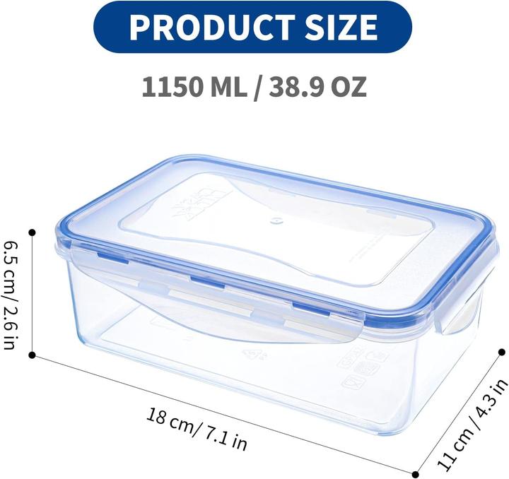 Image du produit Easy Lock 6-teiliges Frischhaltedosen Set (6.90 l)