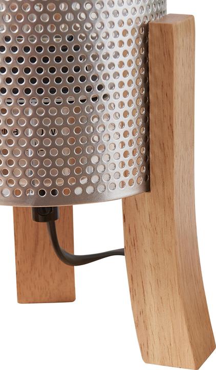 Image du produit Lux.Pro Tischleuchte Joelleldsvin 30x14x14 cm Silberfarben (E27)