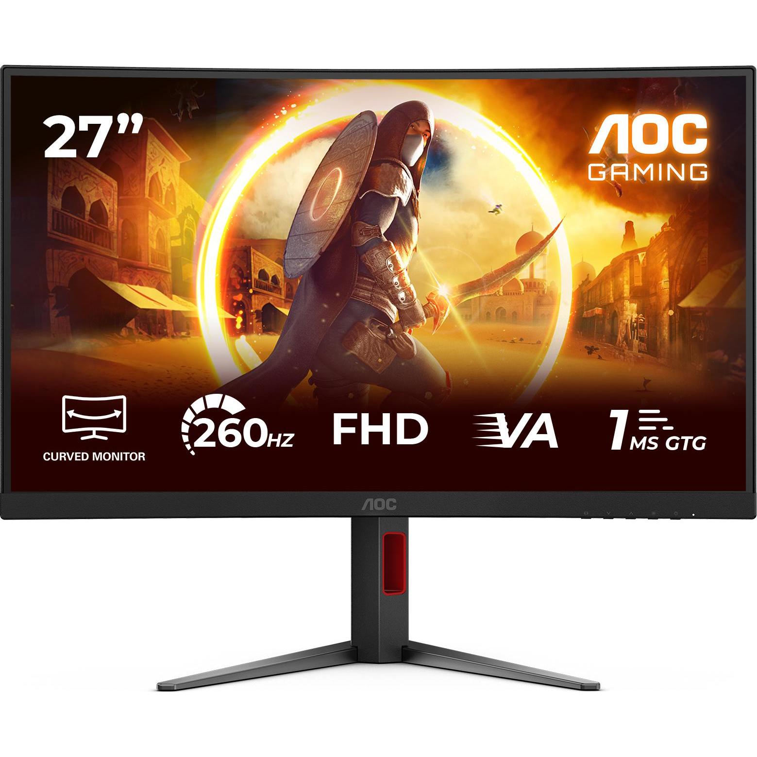 AOC C27G4Z2 (1920 x 1080 pixel, 27"), Monitor, Nero