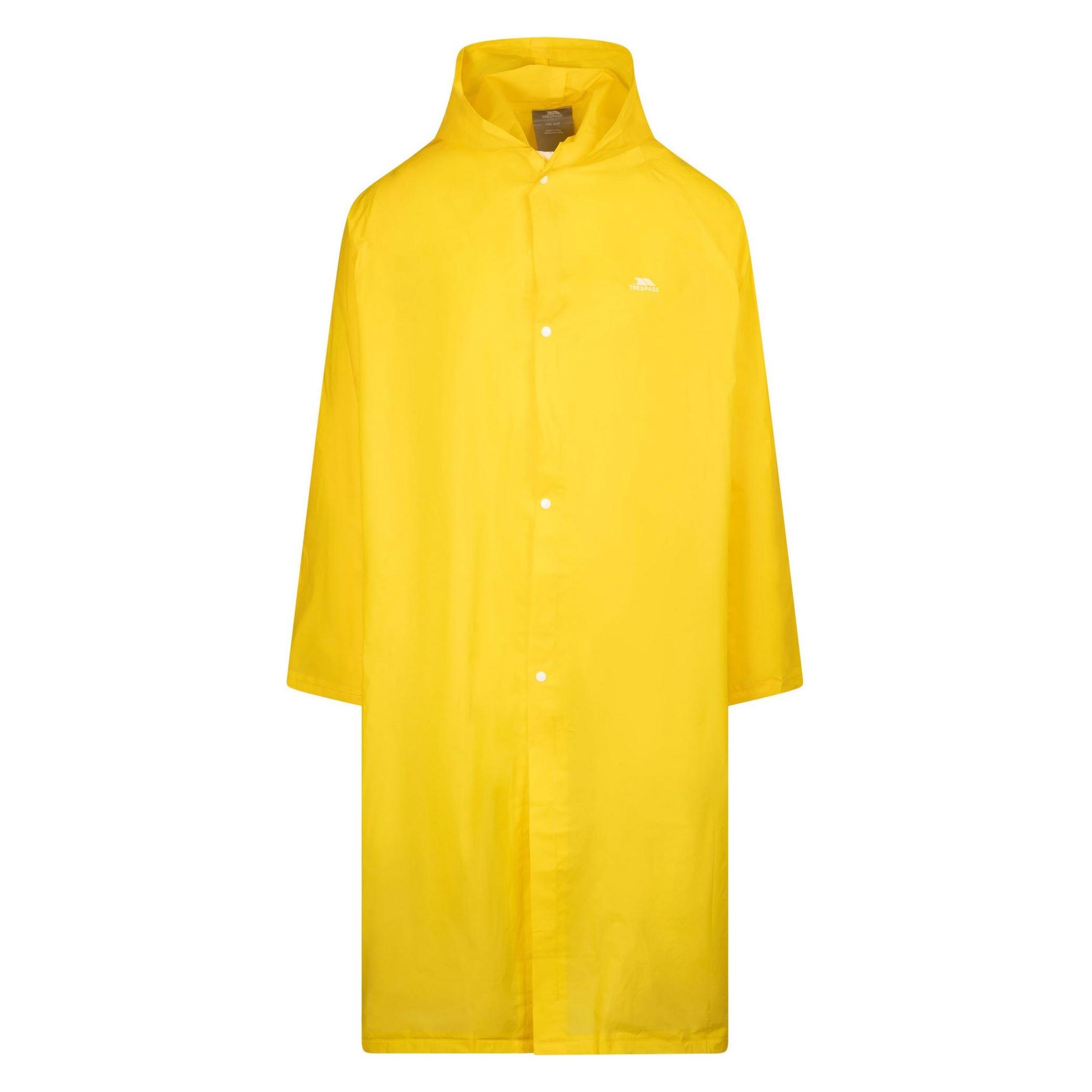 Trespass, Herren, Mäntel, It May Rain Regenmantel Zum Falten, Gelb