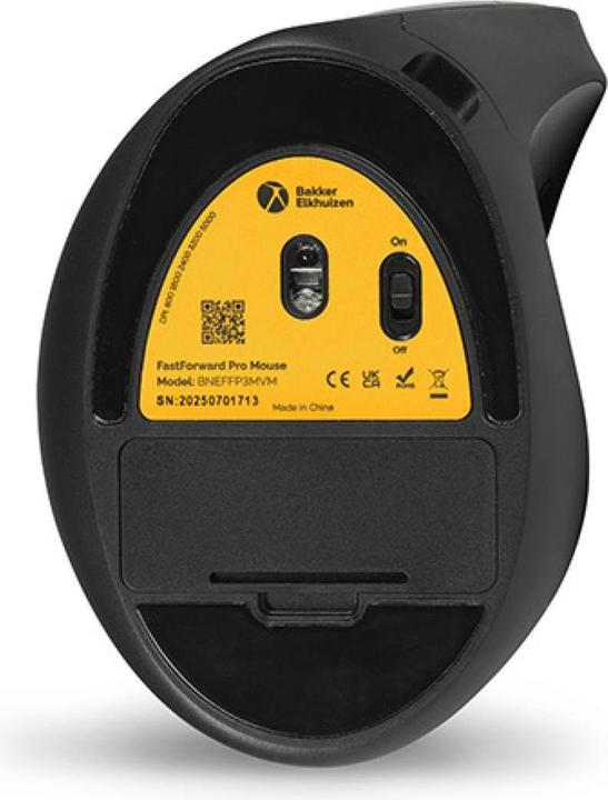 Produktbild Bakker Elkhuizen BakkerElkhuizen FastForward Pro 3-Mode Vertical Mouse (Kabelgebunden, Kabellos)