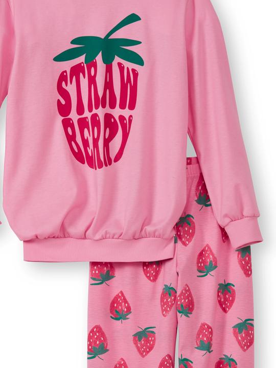Produktbild Calida Mädchen Bündchen Pyjama Strawberry (152)