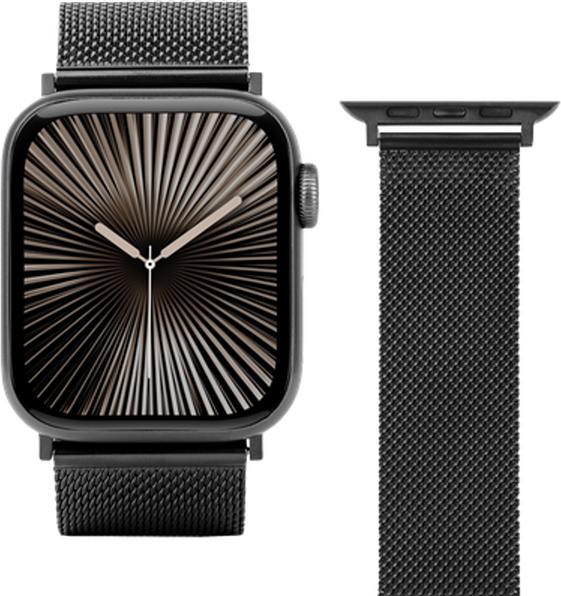 Actual product image Just in Case SilkSteel Strap Apple Watch 40/41/42mm Black (Stainless steel)
