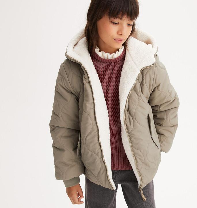 Actual product image La Redoute Collections Wendbare gesteppte Winterjacke mit Kapuze (122)