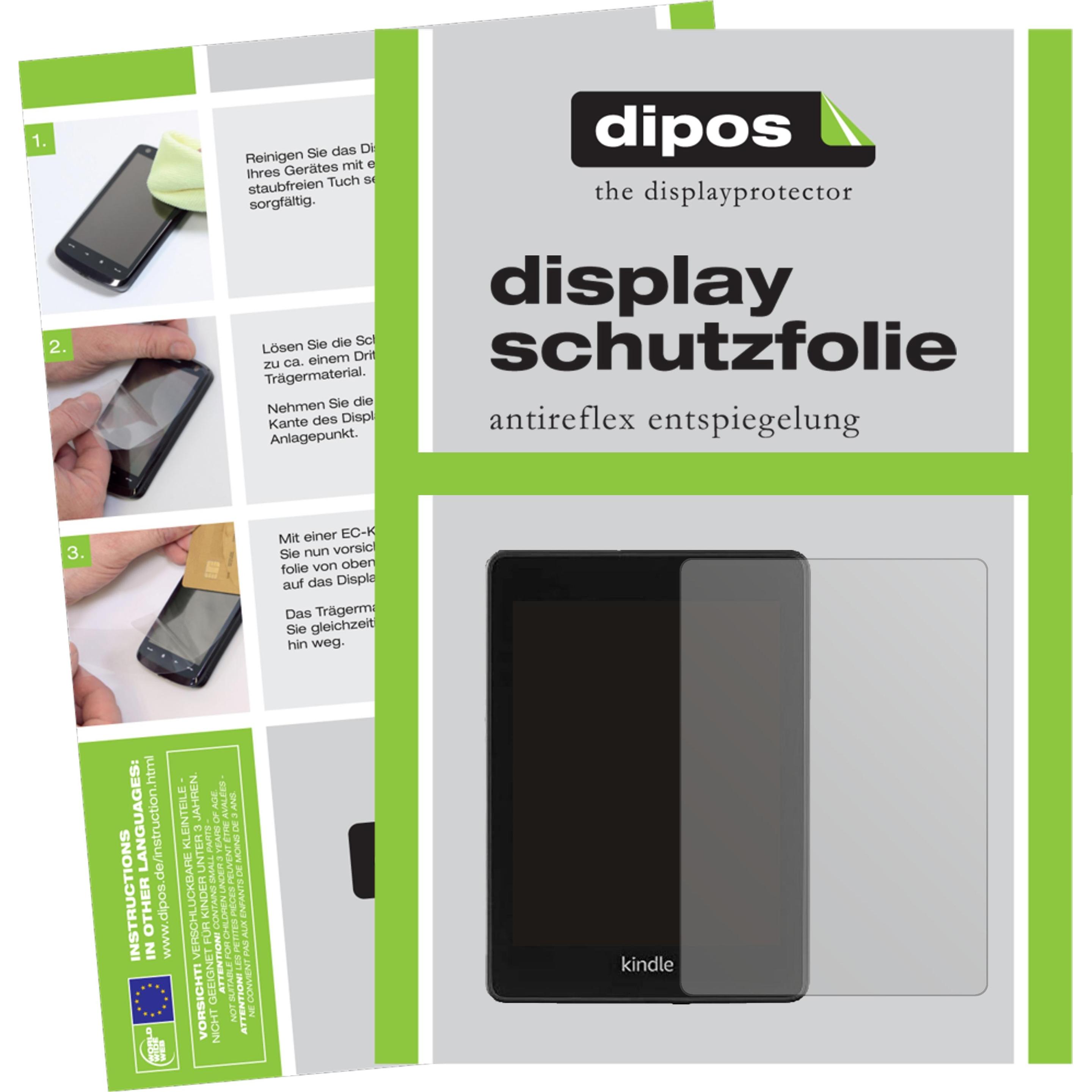 Dipos Displayschutzfolie Antireflex (1 Stück, Amazon Kindle Paperwhite (2021)), Tablet Schutzfolie
