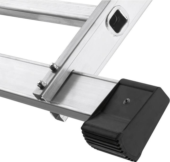 Productafbeelding Hailo M60, aluminium universele ladder, 4x3 sporten (Multifunctionele ladder, 332 cm)