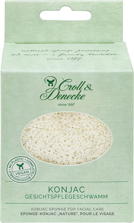 Produktbild Croll & Denecke Konjac Gesichtspflegeschwamm
