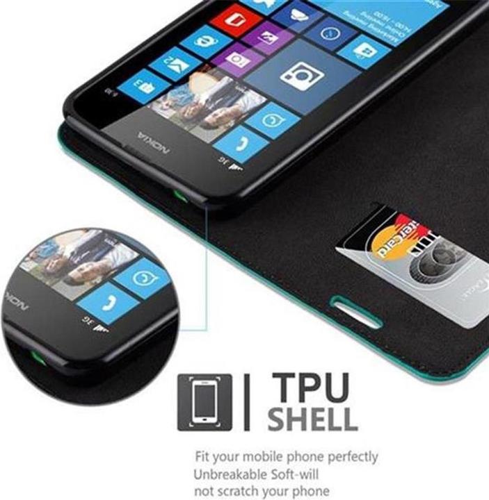 Produktbild Cadorabo Book Invisible Magnet Cover (Nokia Lumia 630)