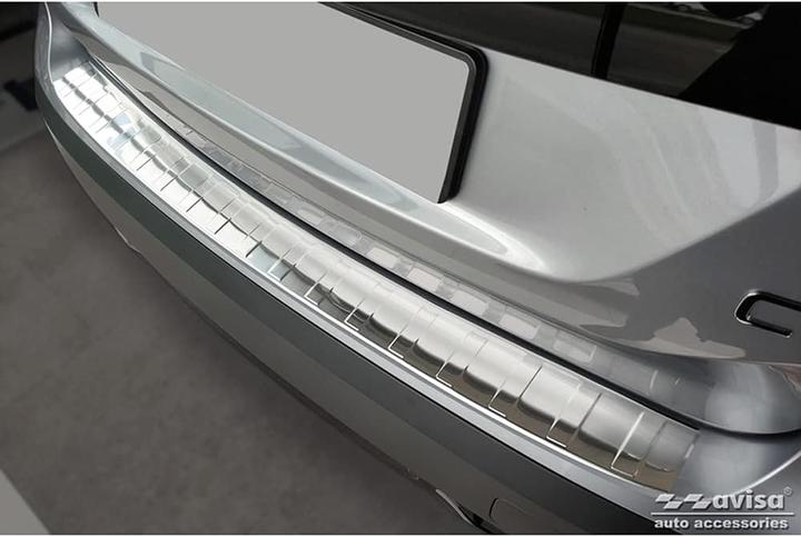 Avisa Stainless steel bumper protection for Citroen C4 / E-C4 (electro) from 2021 until today (Rear, Long format)