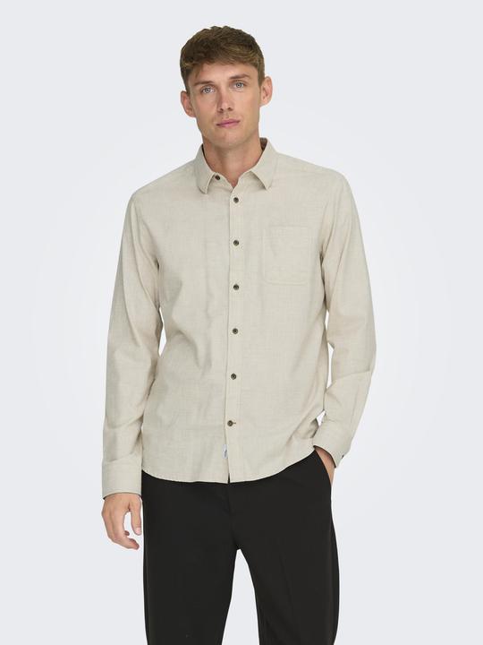 Produktbild Only & Sons Normal geschnitten Hemdkragen Hemd Hemd (XL)