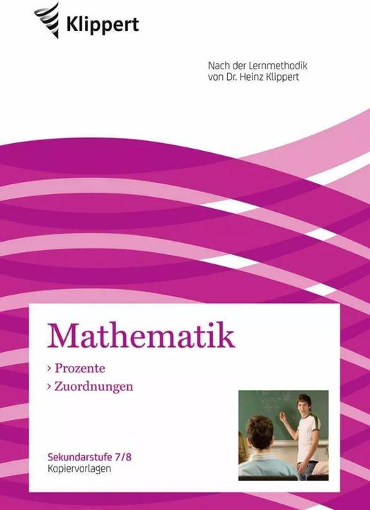 Produktbild Prozente - Zuordnungen (Deutsch, Heiner Juen, Johanna Harnischfeger, 2014)
