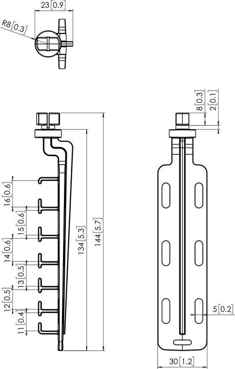 Produktbild Vogels Connect-It PFA 9128 - Montagekomponente (Kabelklammer) (Kabel)