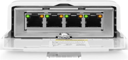 Productafbeelding Ubiquiti N-SW: Outdoor 24V passieve PoE schakelaar (4 ports)