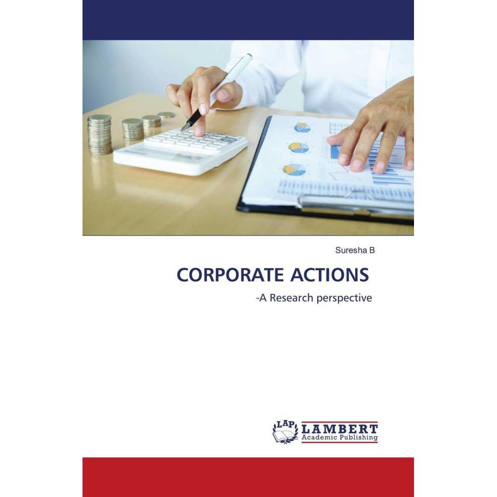Corporate Actions, Fachbücher von Suresha B