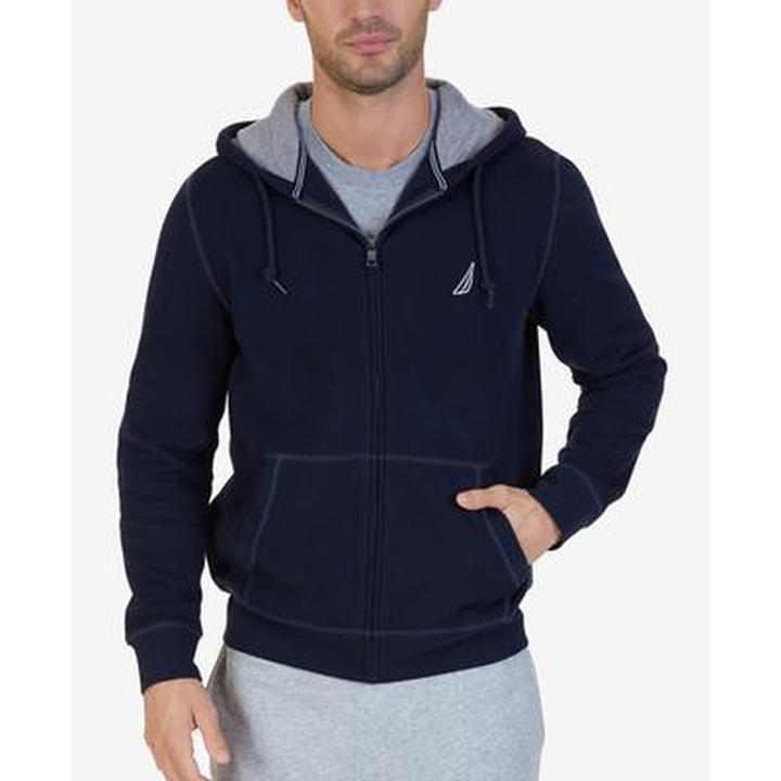 Produktbild Nautica Ankerfleece Reissverschluss Kapuzenpullover (XS)