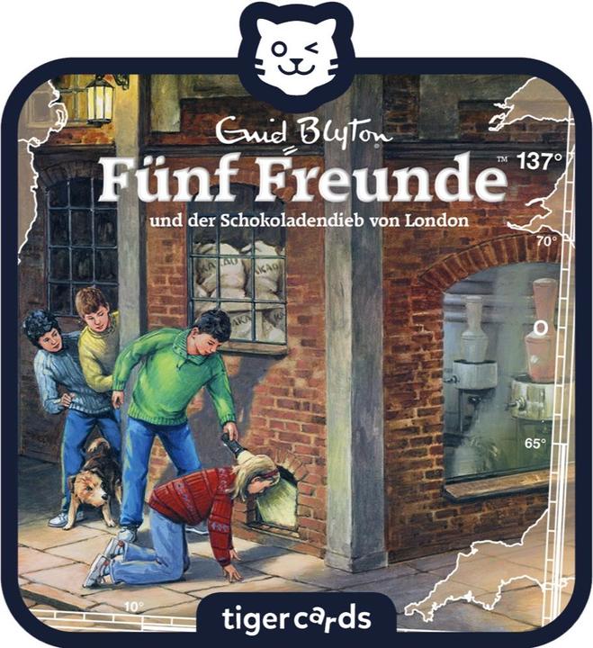 Immagine prodotto Tigermedia tigercard - Five Friends - Episodio 137: e il ladro di cioccolato di Londra (Tedesco)