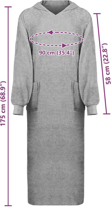 Immagine prodotto vidaXL Baumwollrobe